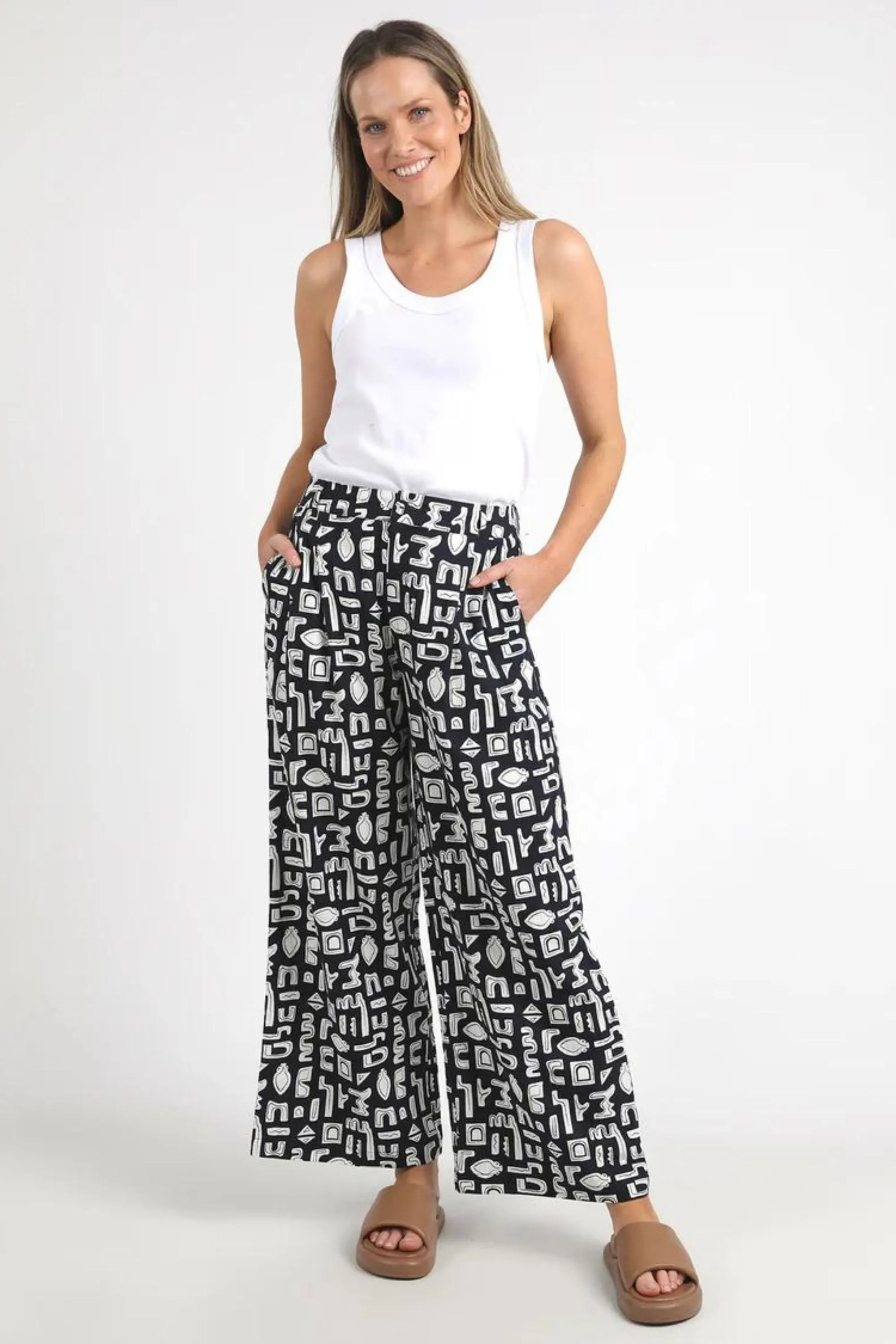 ETCHED GEO PANT - 5542022