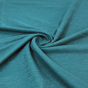 Exclusive Dark Green Solid Shimmer Chiffon Fabric