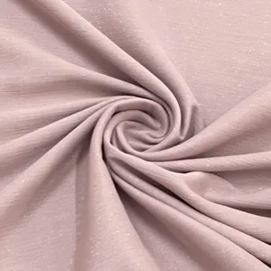 Exclusive Dull Pink Solid Shimmer Chiffon Fabric