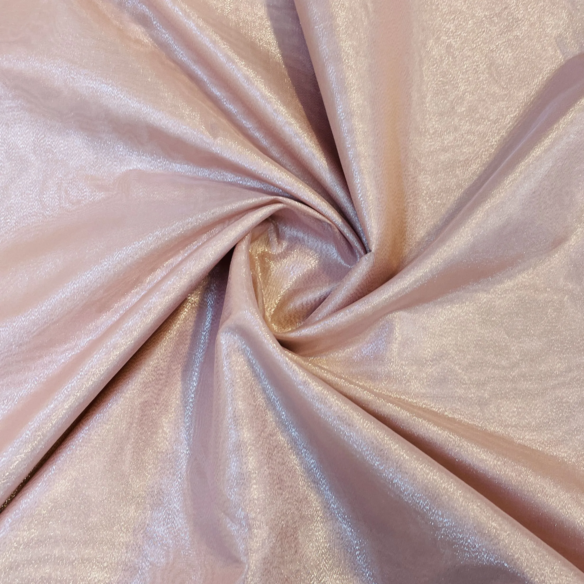 Exclusive Pink Solid Shimmer Knit Fabric