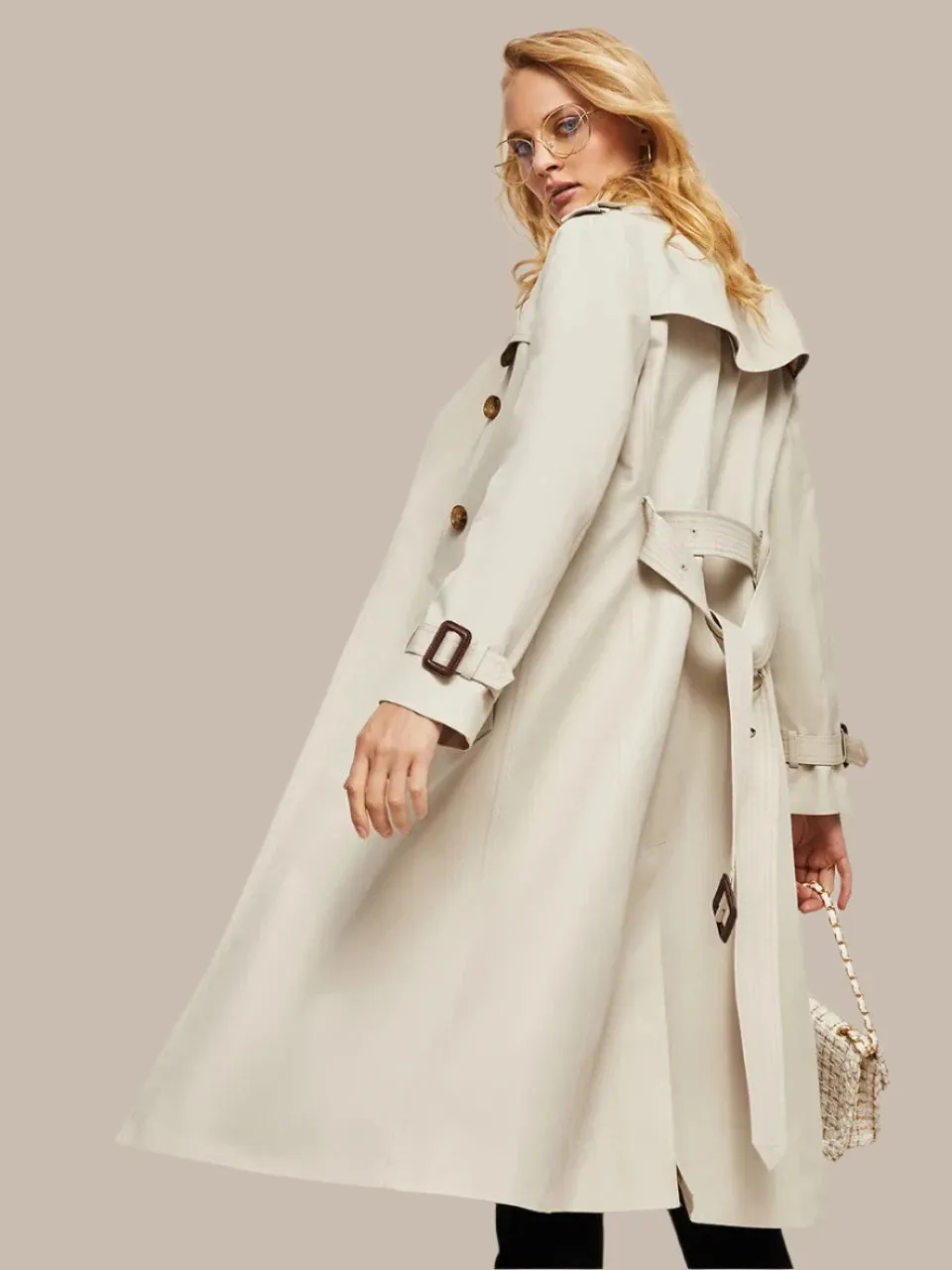 Fall New Commuter Casual Trench Coat for Women