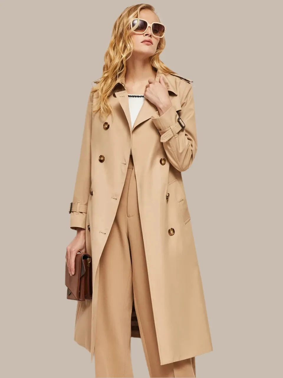 Fall New Commuter Casual Trench Coat for Women