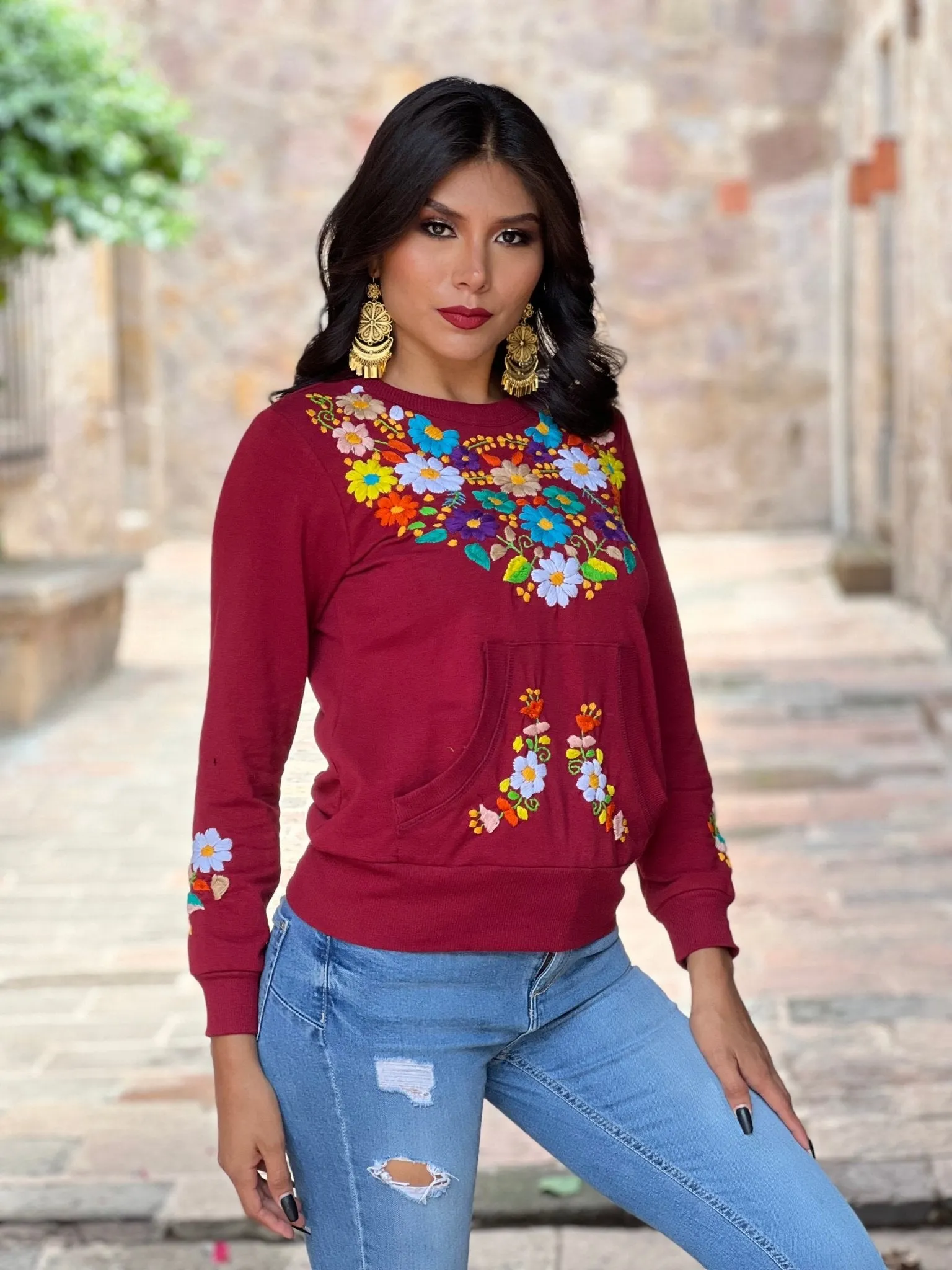 Fernanda Floral Sweatshirt