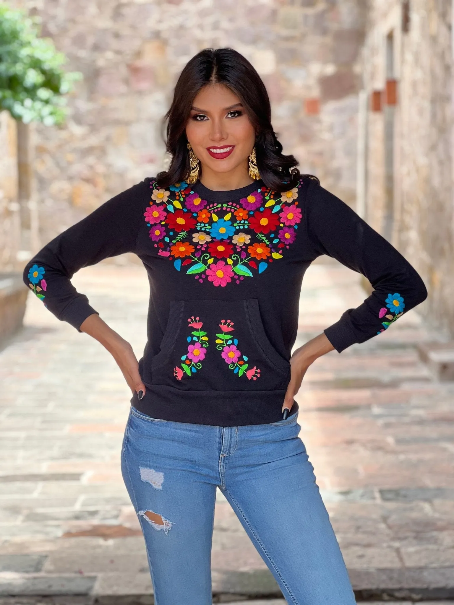 Fernanda Floral Sweatshirt