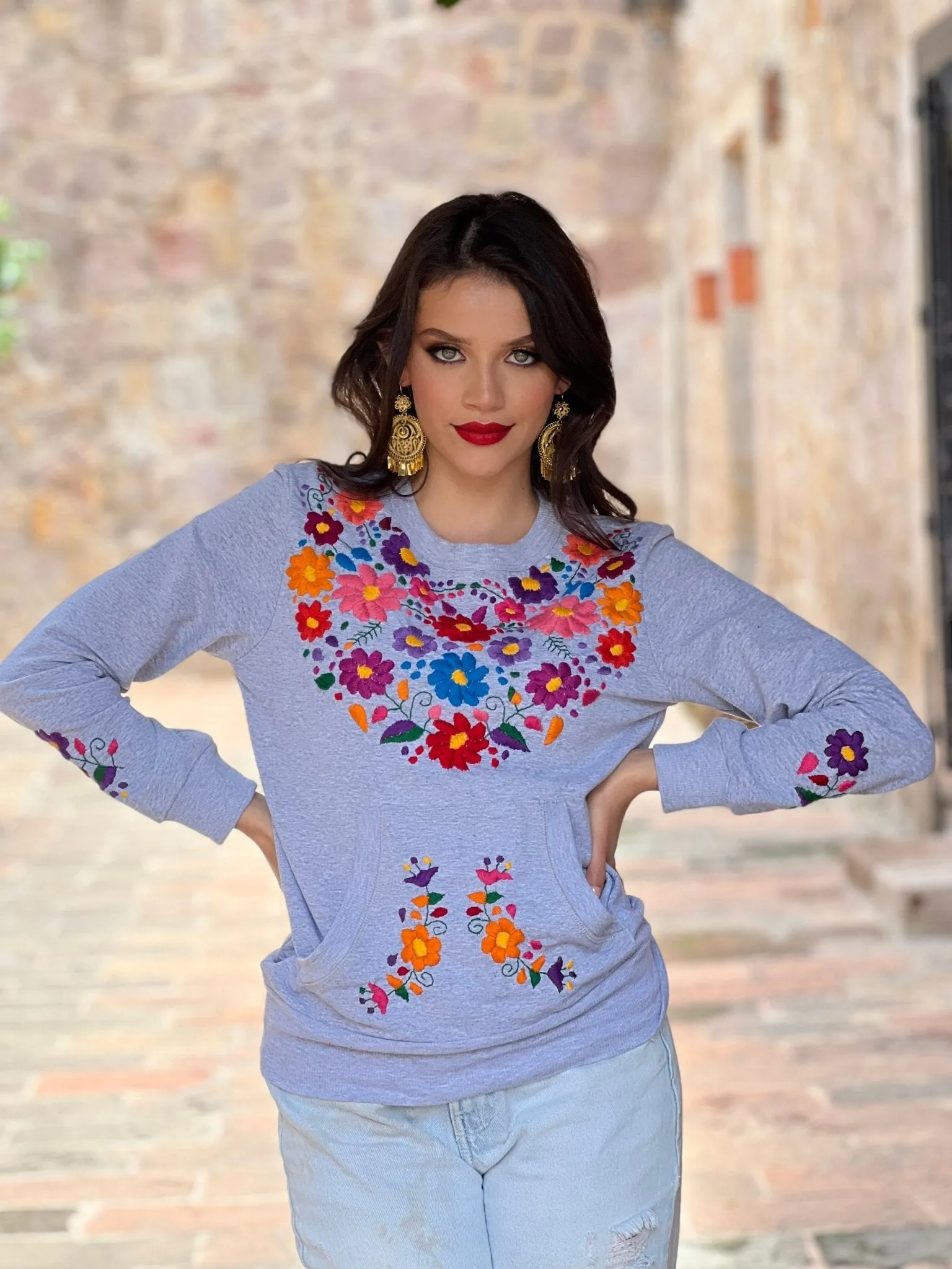 Fernanda Floral Sweatshirt