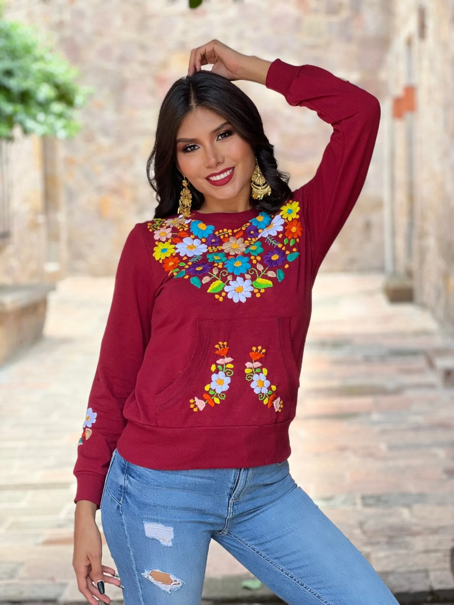 Fernanda Floral Sweatshirt