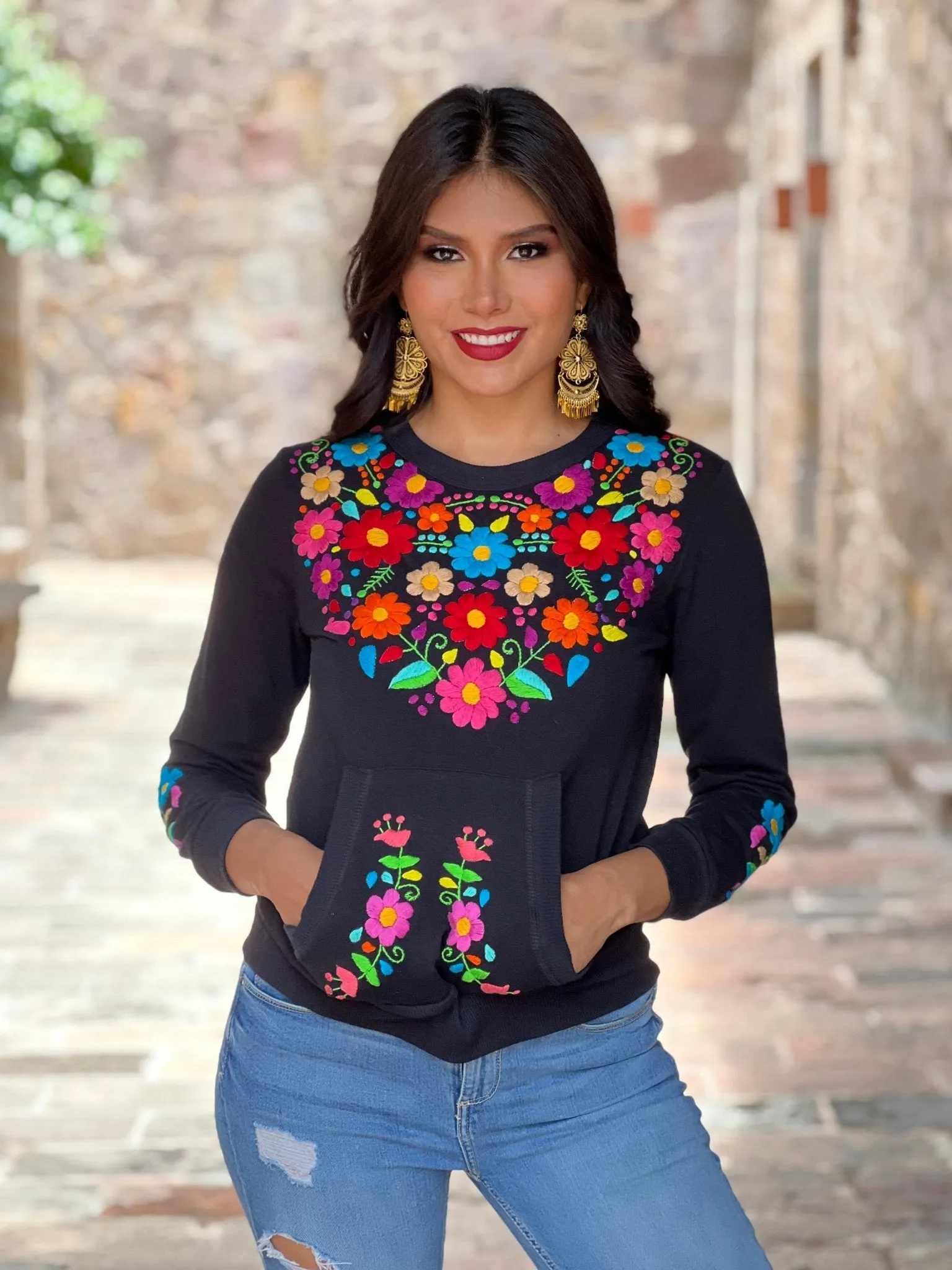 Fernanda Floral Sweatshirt