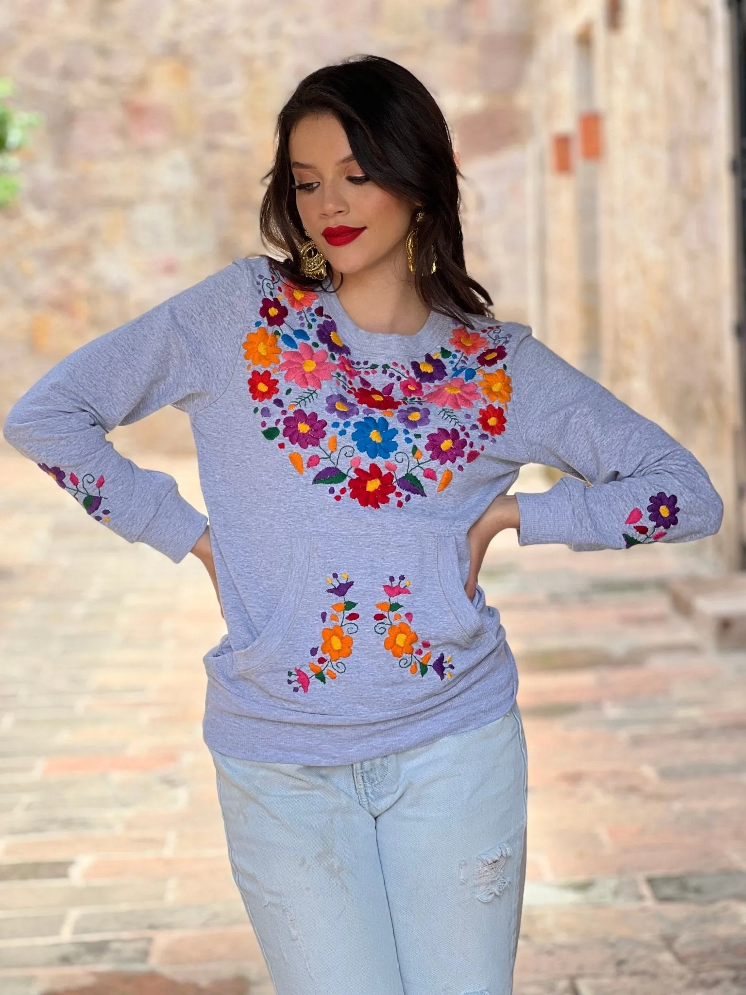 Fernanda Floral Sweatshirt