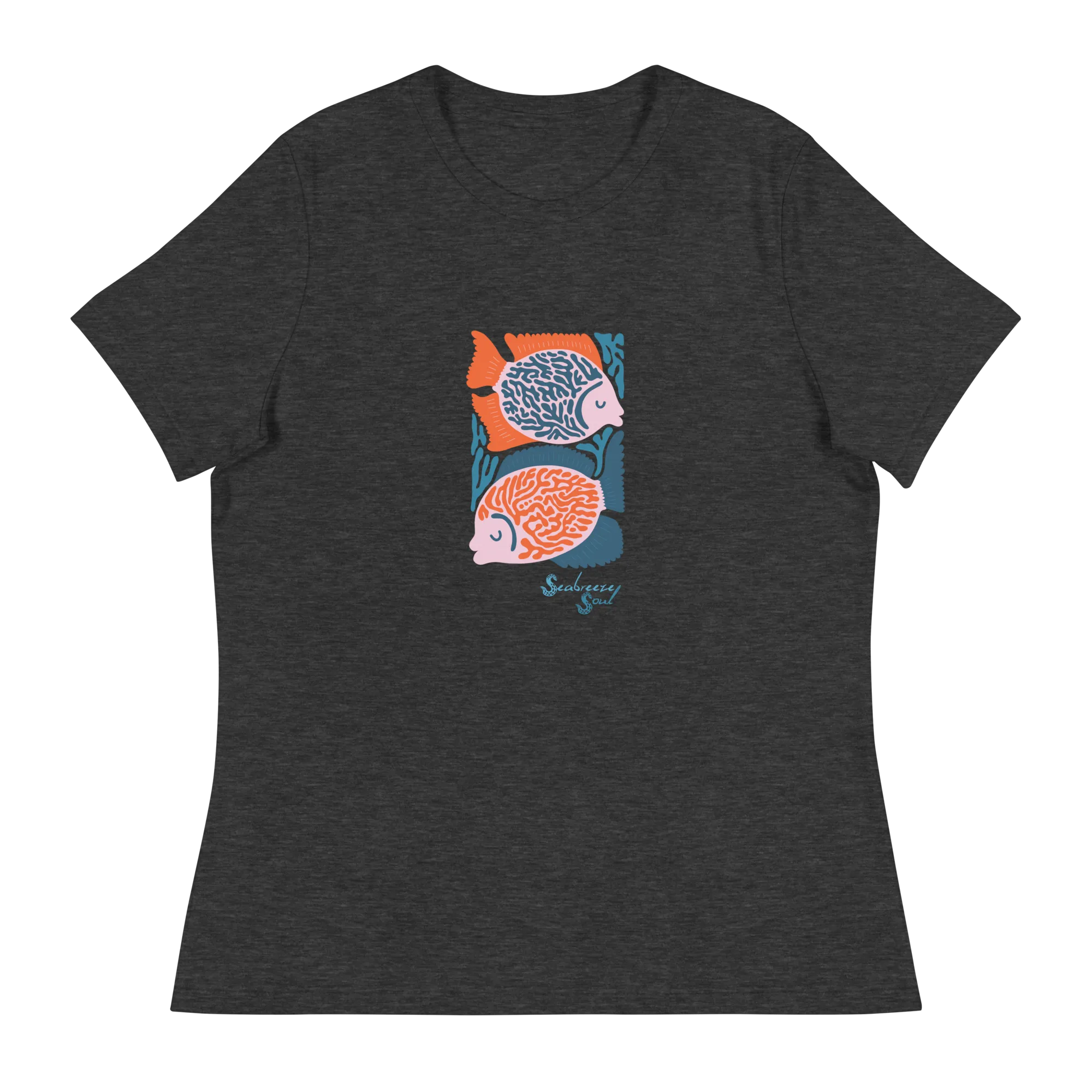 Fish Two Women's Relaxed Tee ~ Seabreeze Soul