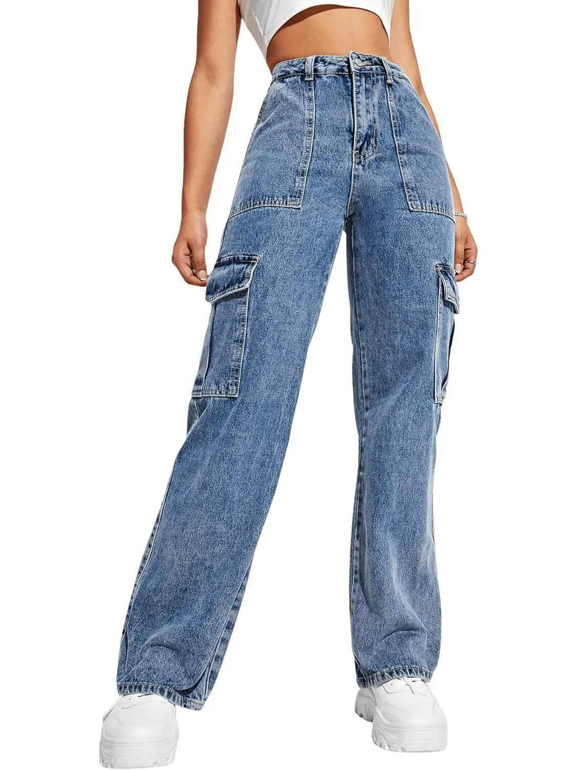 Flap Pocket Denim Jeans