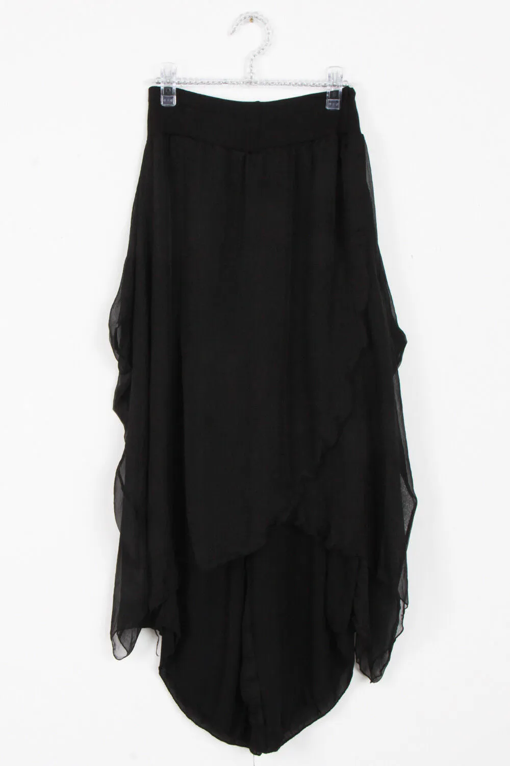 Floaty Layered Chiffon Harem Trousers