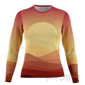 FMR Women's Dune Sunset  Performance Long Sleeve T-Shirt