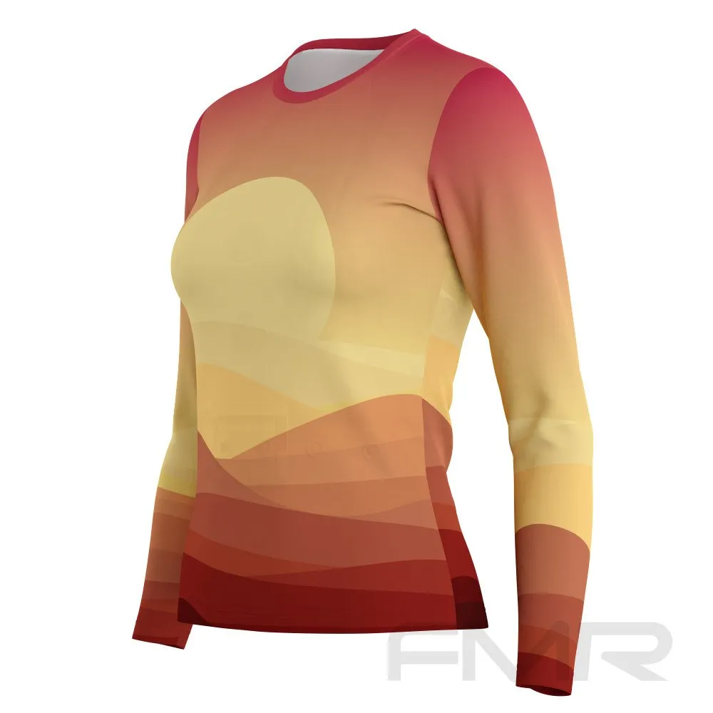 FMR Women's Dune Sunset  Performance Long Sleeve T-Shirt