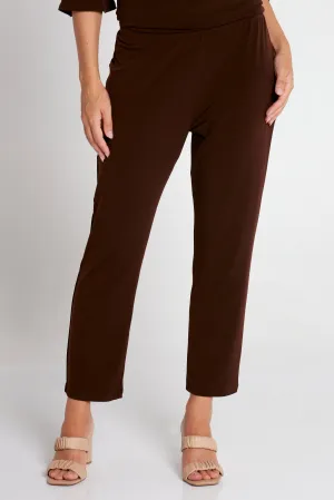 Gianna Pants Petite - Chocolate