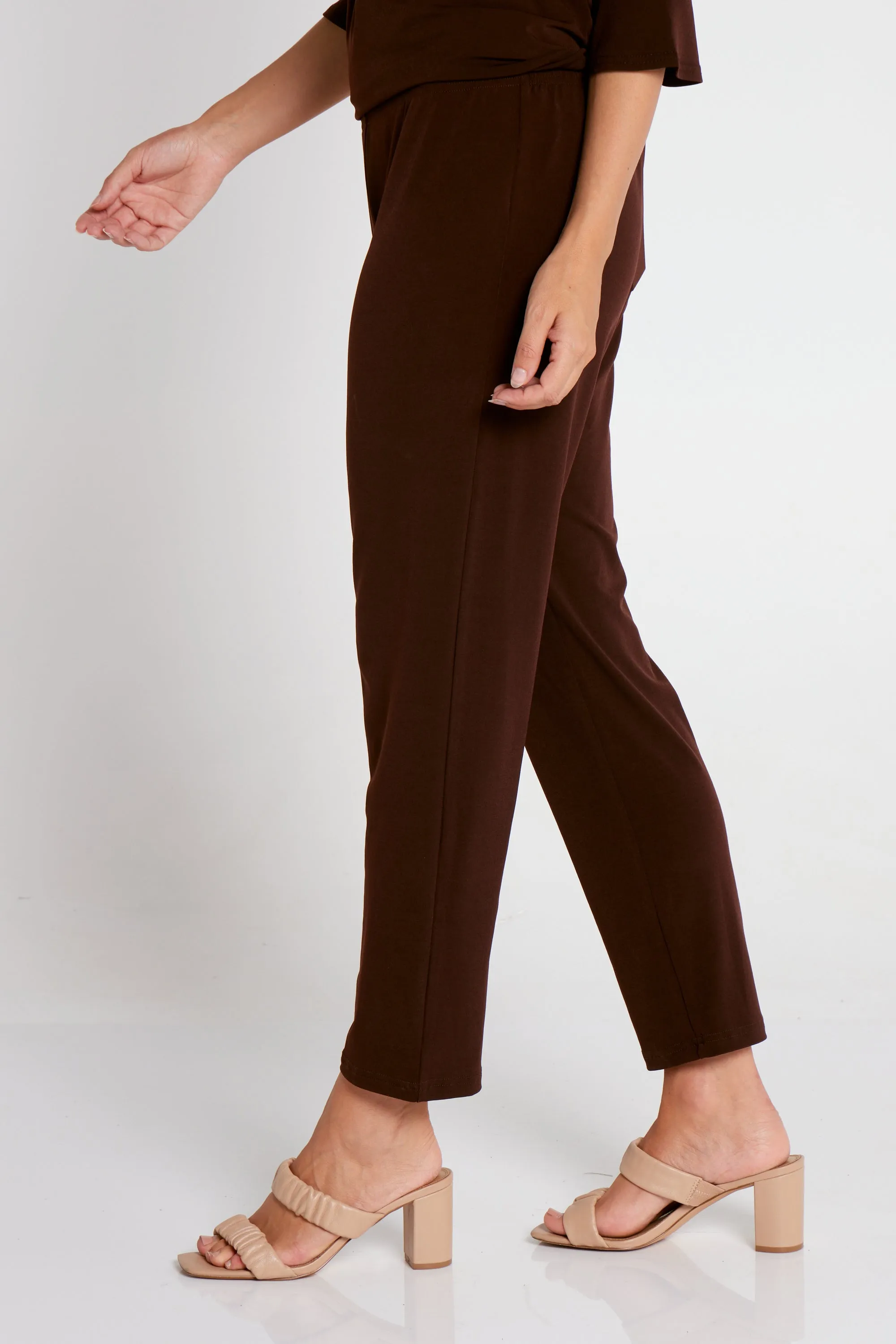 Gianna Pants Petite - Chocolate