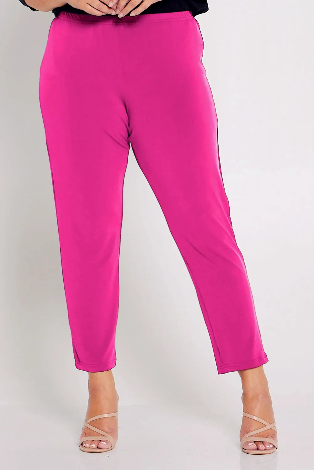 Gianna Pants Petite - Hot Pink