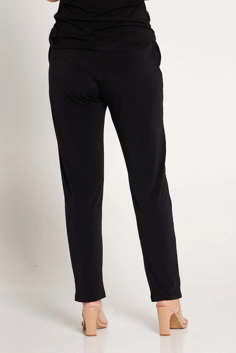 Gianna Pocket Pants - Black