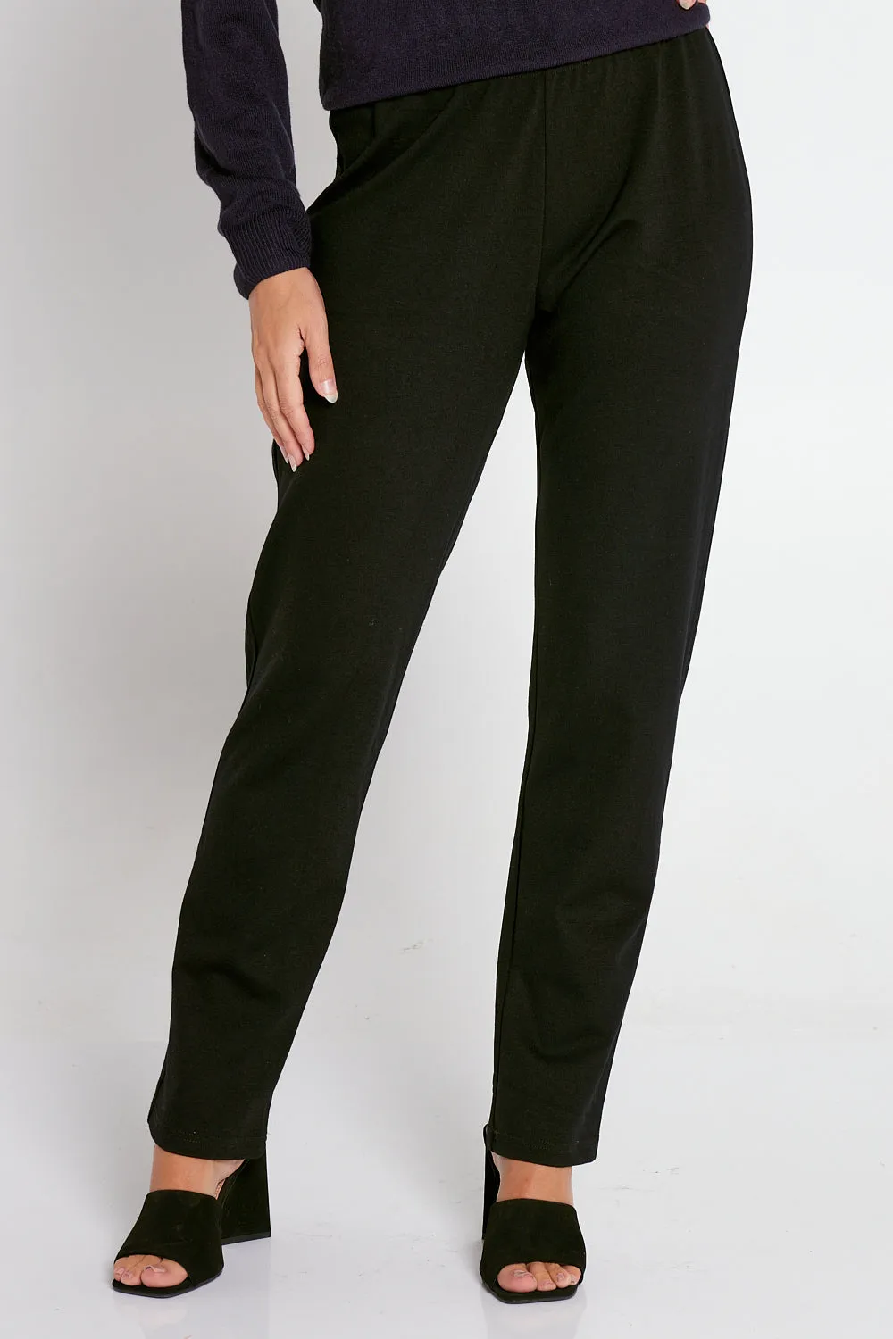 Gianna Ponte Pants - Black