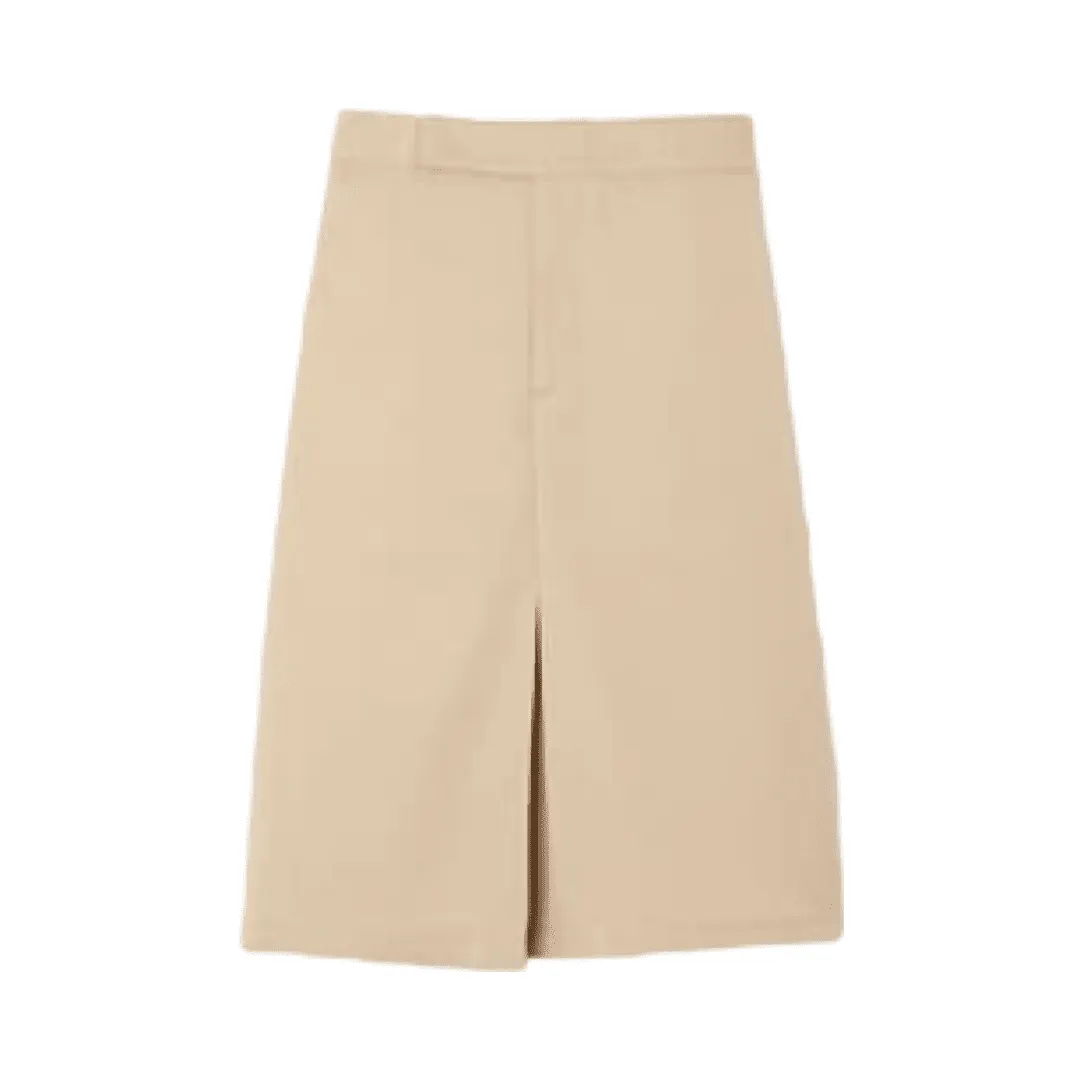 Girl's Below The Knee Kick Pleat Skirt