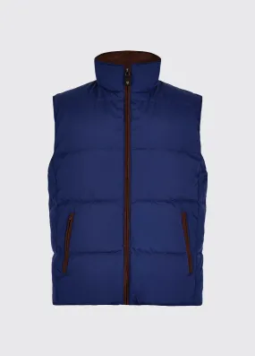 Graystown Down-filled Gilet - Peacock Blue