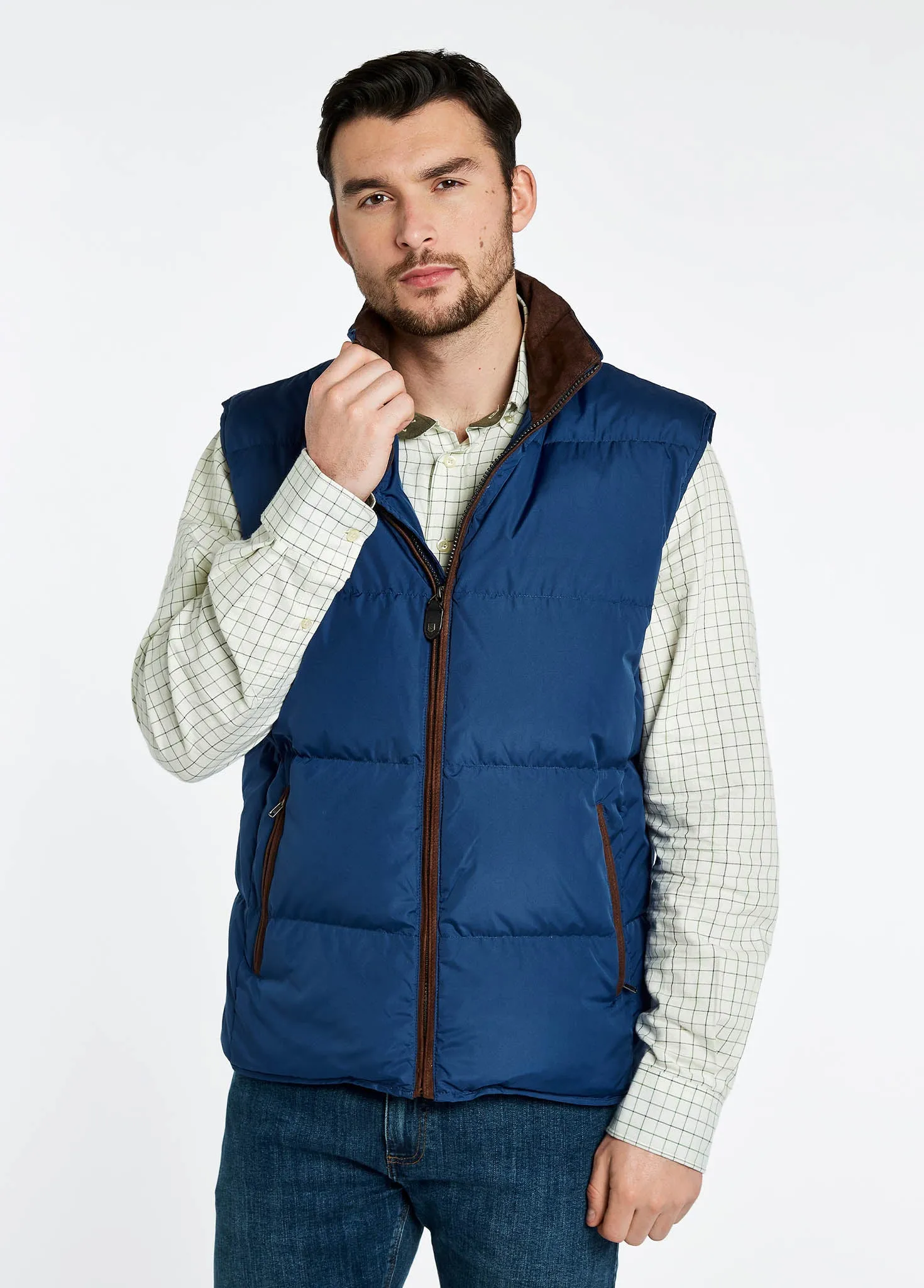 Graystown Down-filled Gilet - Peacock Blue