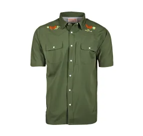 Green Fishing Shirt