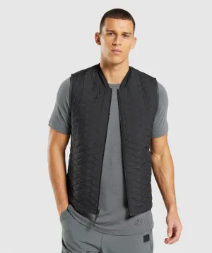 Gymshark Retake Reversible Vest - Charcoal/Black