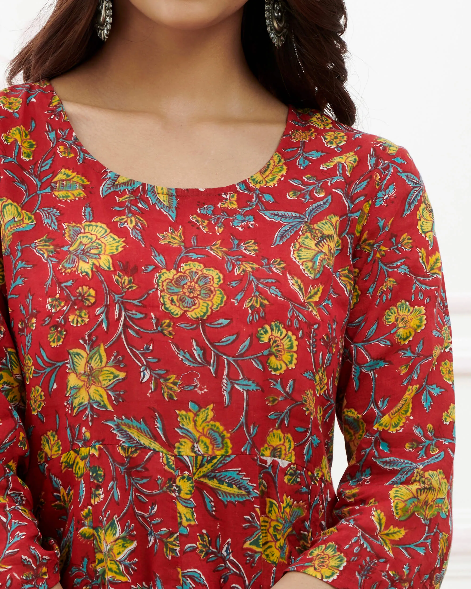 Hand Block Printed Kurta Set