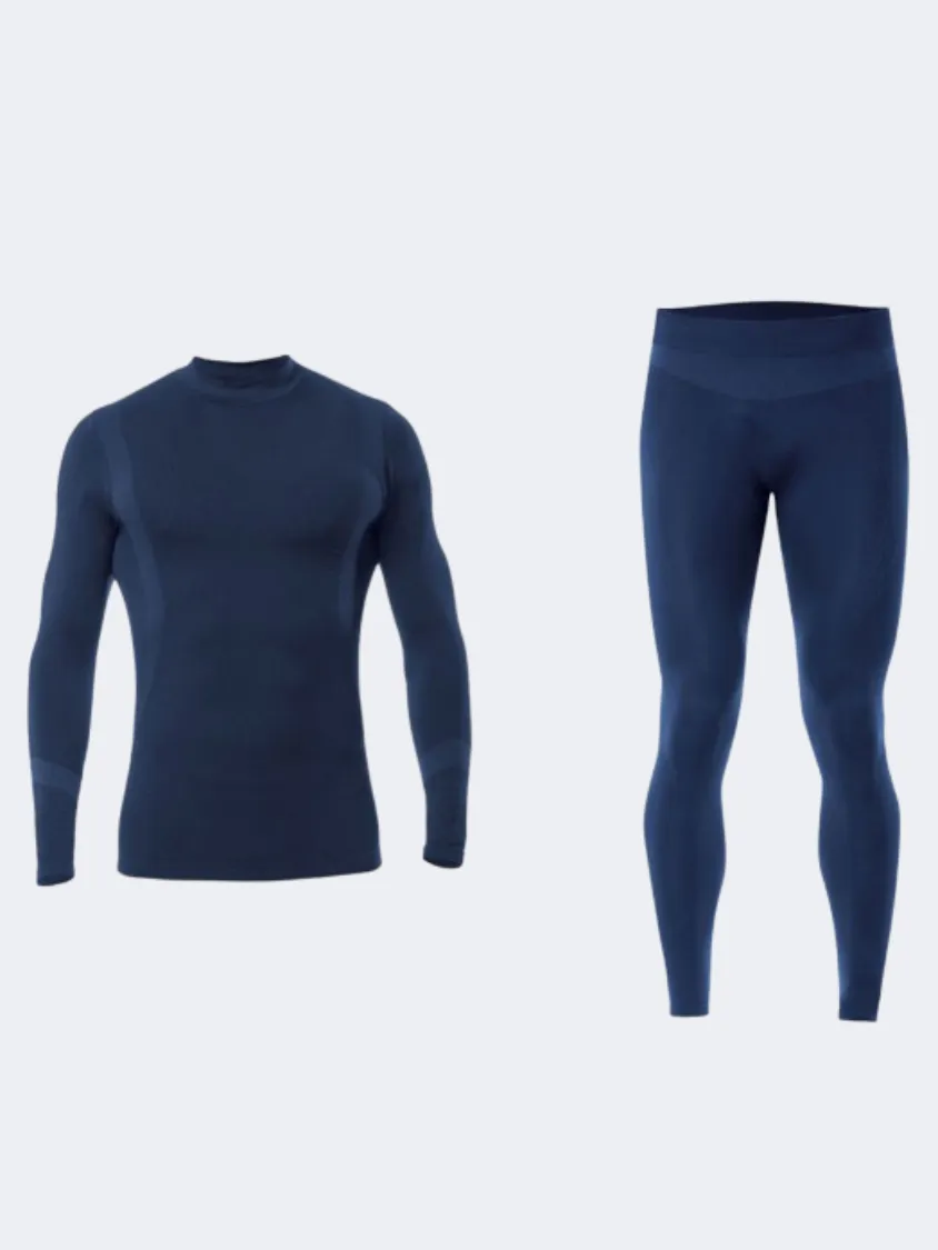 Iron Ic  Kids Skiing Baselayer Blue