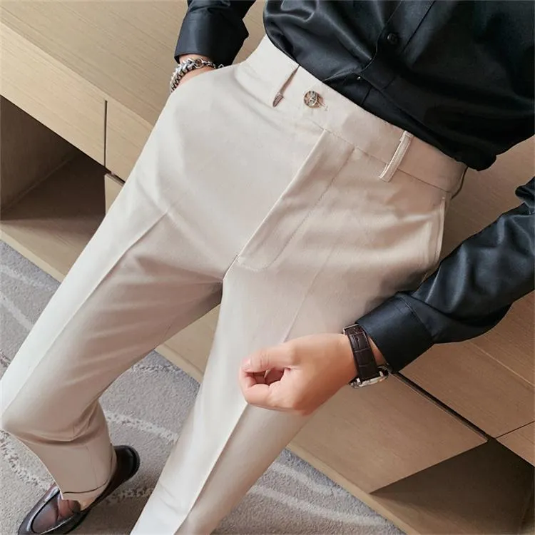 Italian Style Formal Beige Pant by Italian Vega®