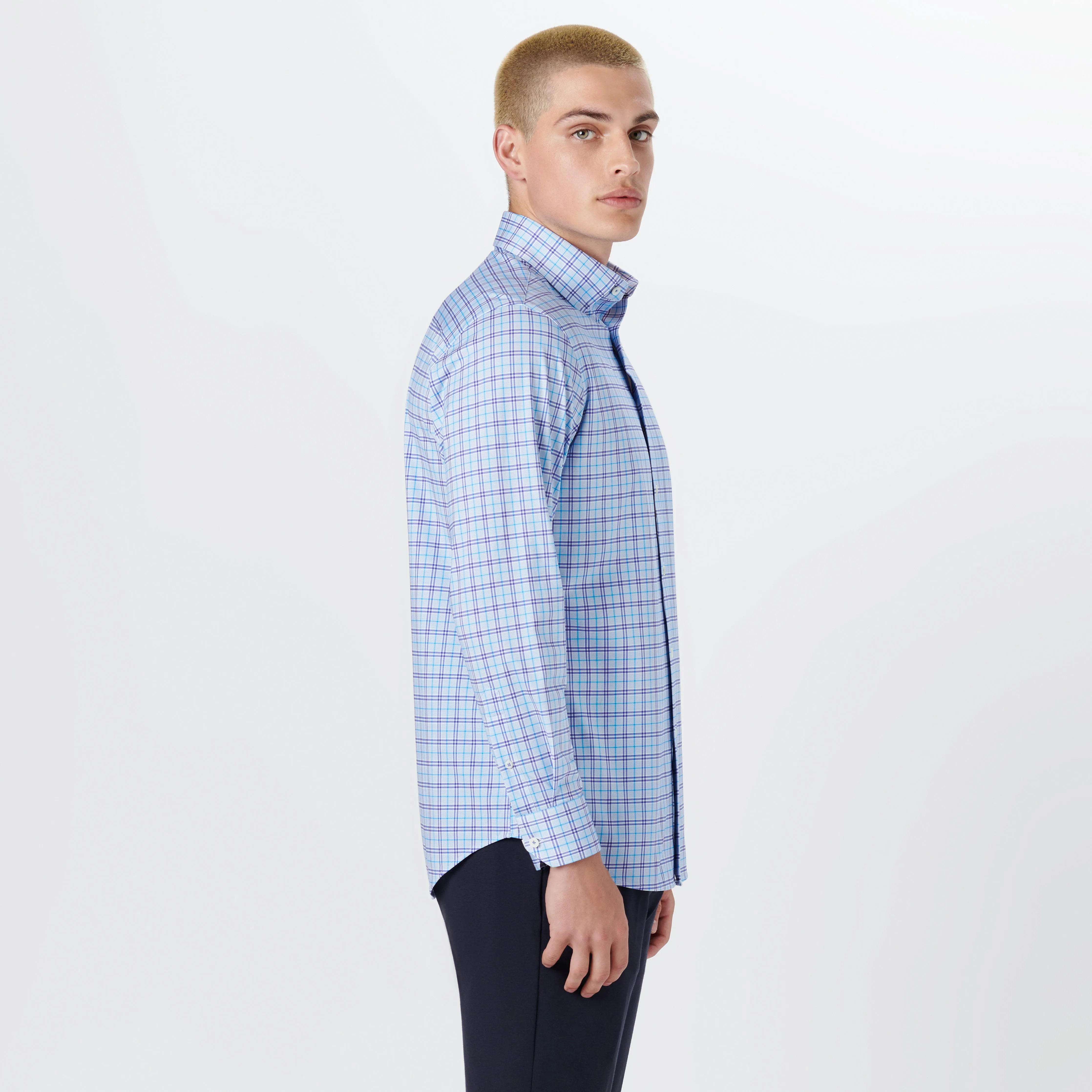 JAMES Dupplin Check OoohCotton Shirt