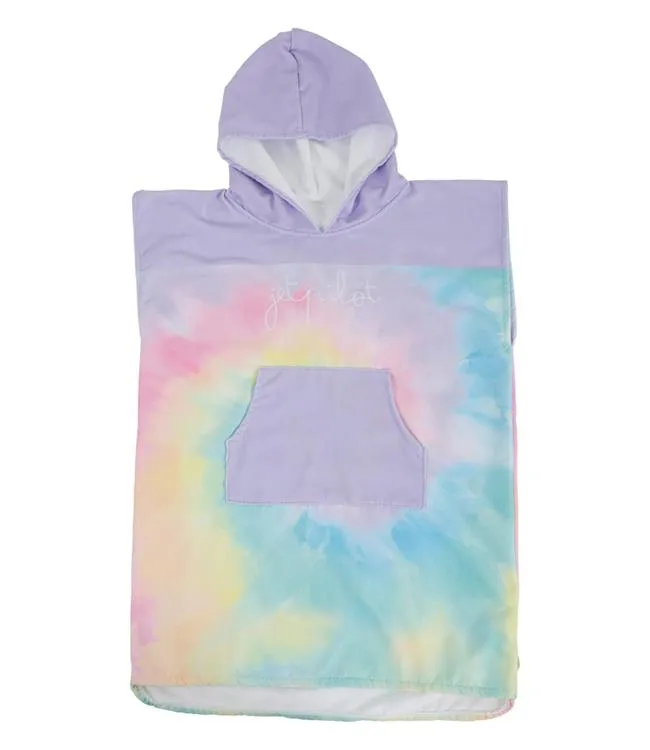 Jetpilot Youth Hoodie Towel - Tie Dye