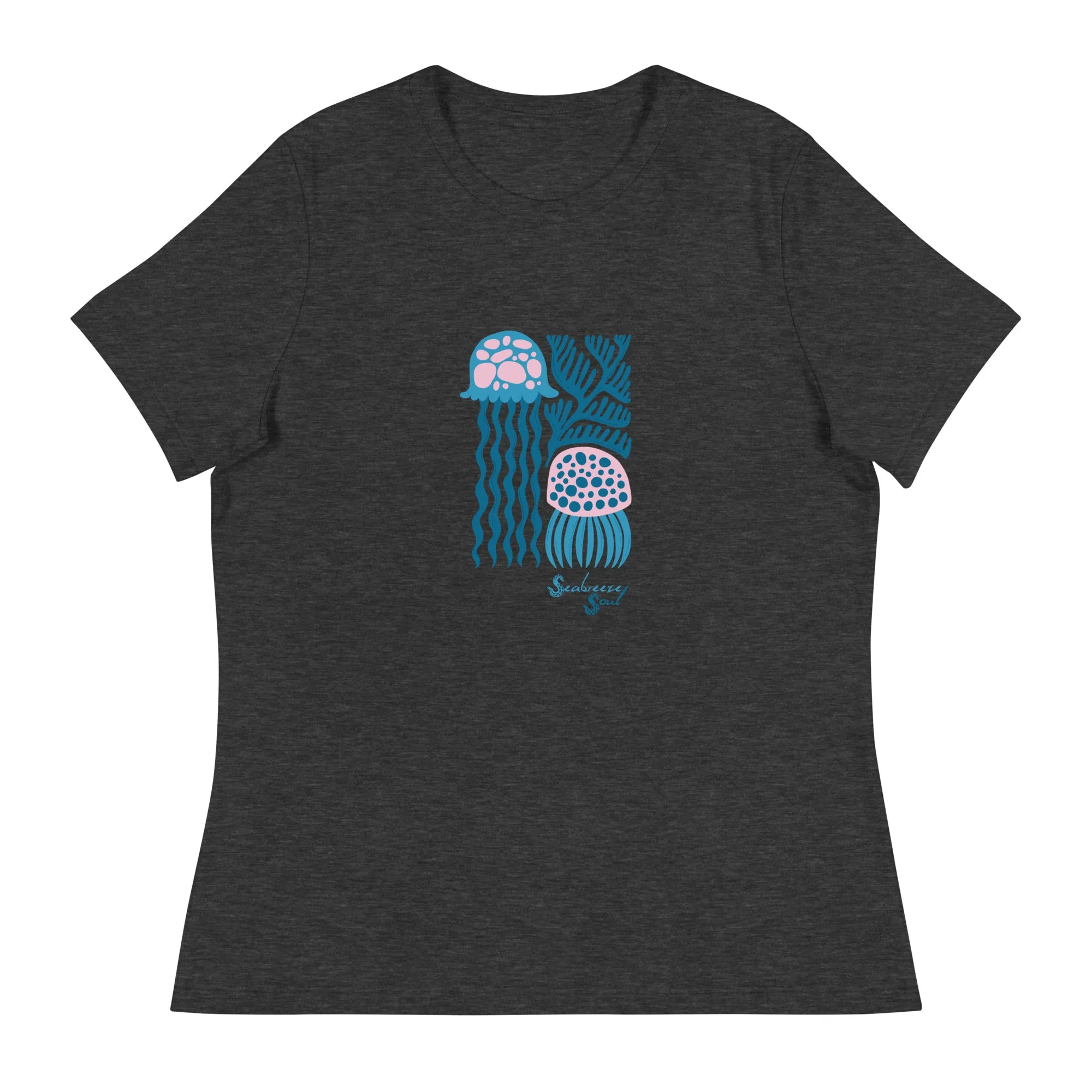 Jiggly Jellies Women's Relaxed Tee ~ Seabreeze Soul