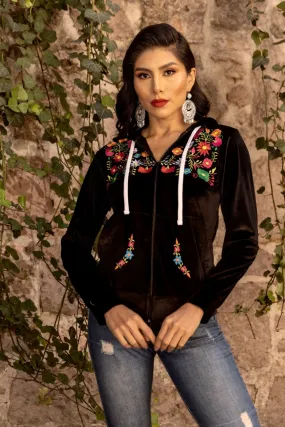 Karina Floral Hoodie