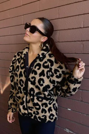 KEEN THE LABEL Carrie Leopard Jacket