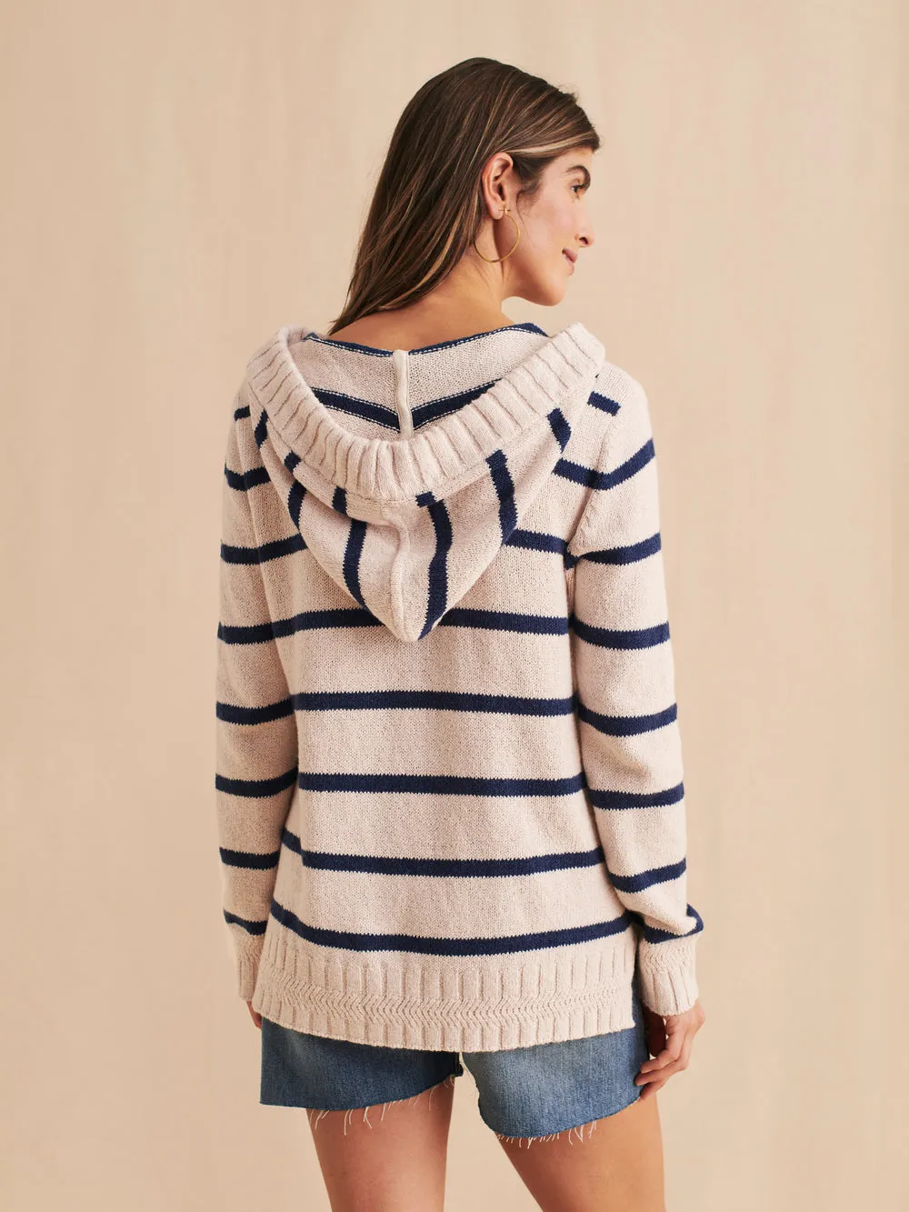 Kent Sweater Hoodie in Ross Stripe