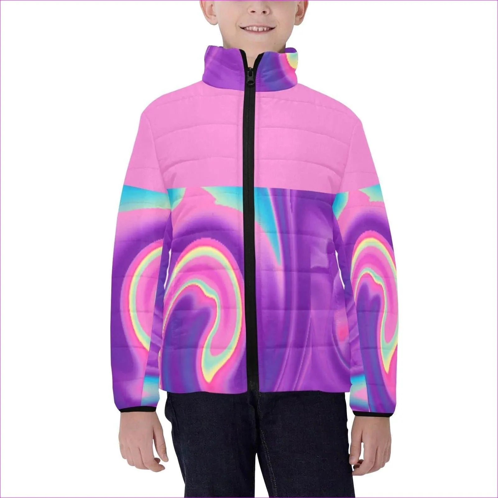 Kids Lightweight Tie-Dye Bomber Jacket - 2 options