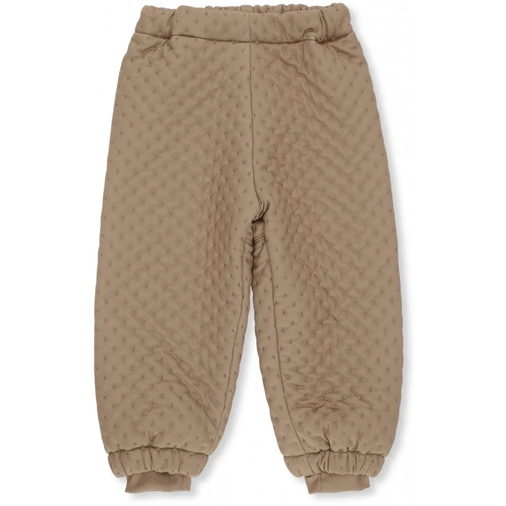 Konges Slojd Thermo Pants in Tan