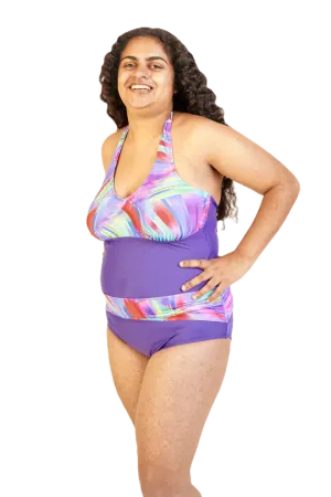 Ladies Sash Swimsuit | Incontinence Swimwear