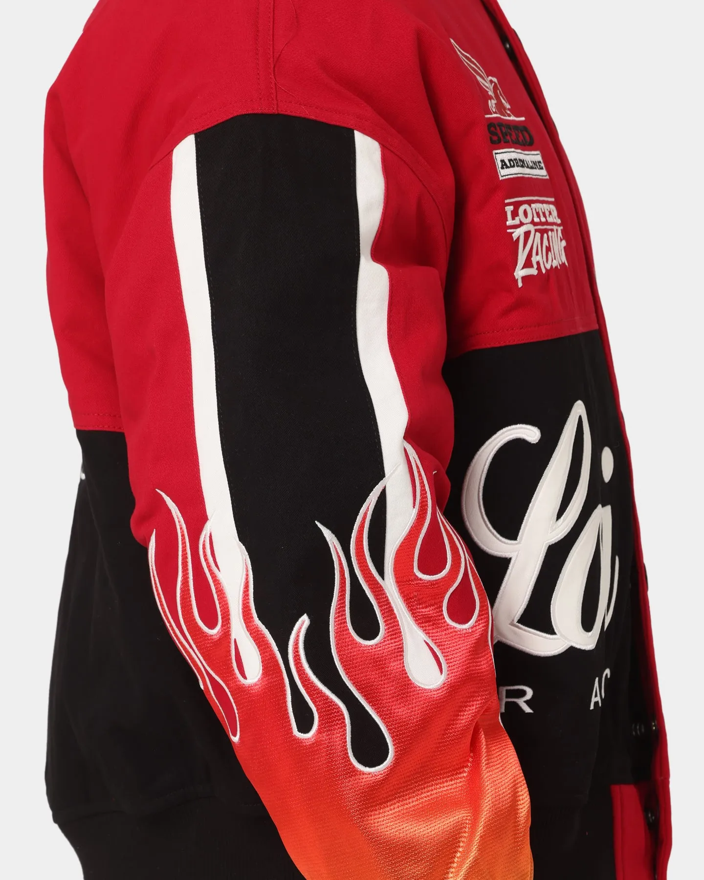 Loiter Daytona Motor Jacket Red