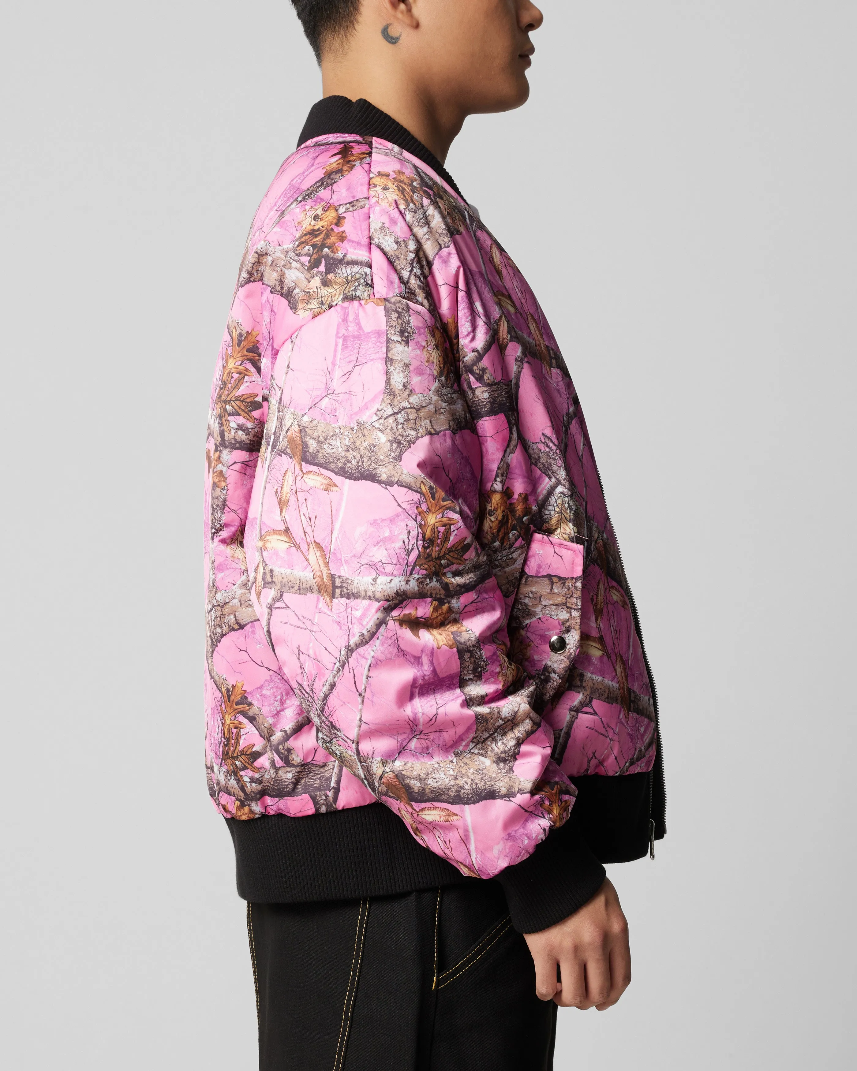 Loiter Hunter Reversible Jacket Black/Pink