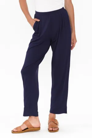 Lopez Navy Pocket Pants