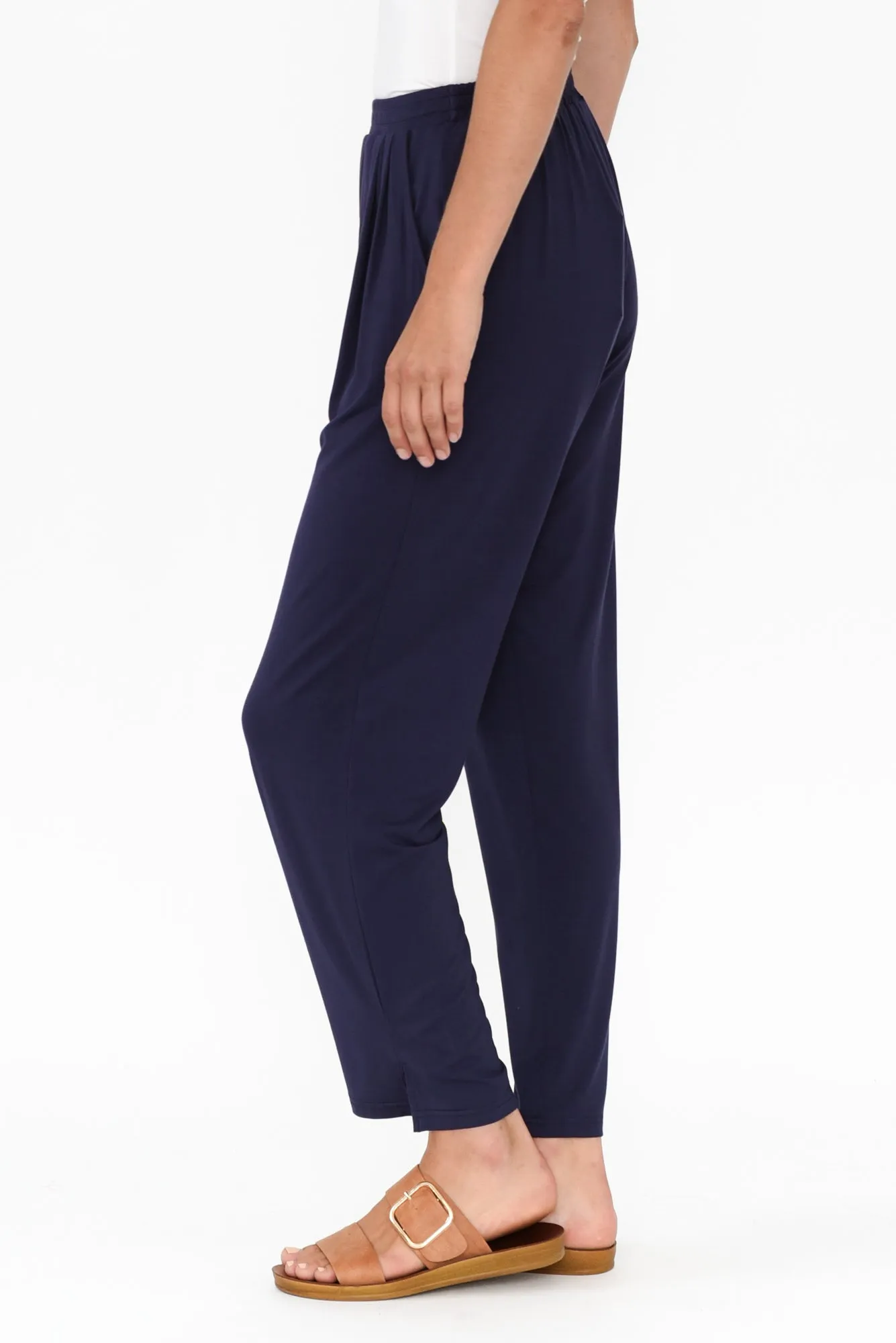 Lopez Navy Pocket Pants