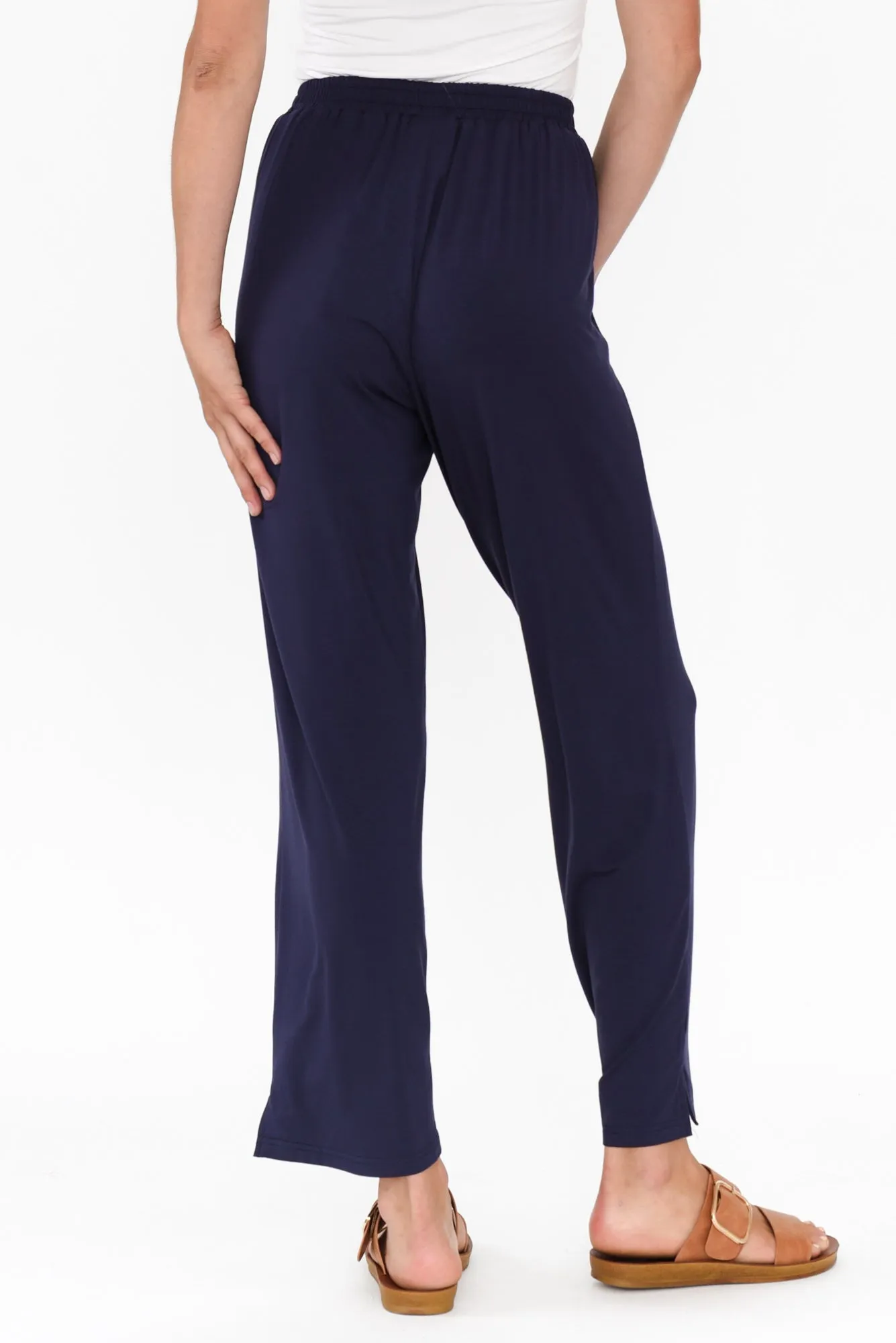 Lopez Navy Pocket Pants