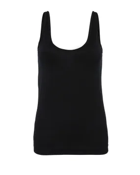 Maya Scoop Tank - Midnight Black