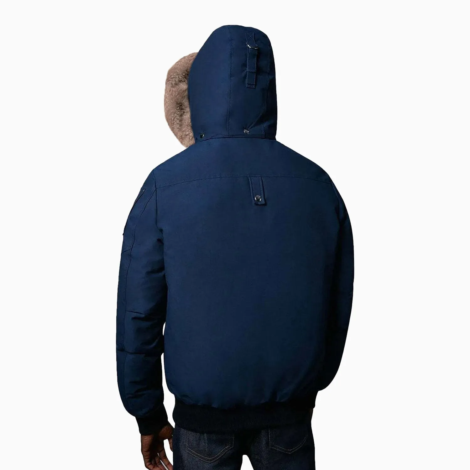 Men's Ballistic Hooded Full Zip Bomber Jacket