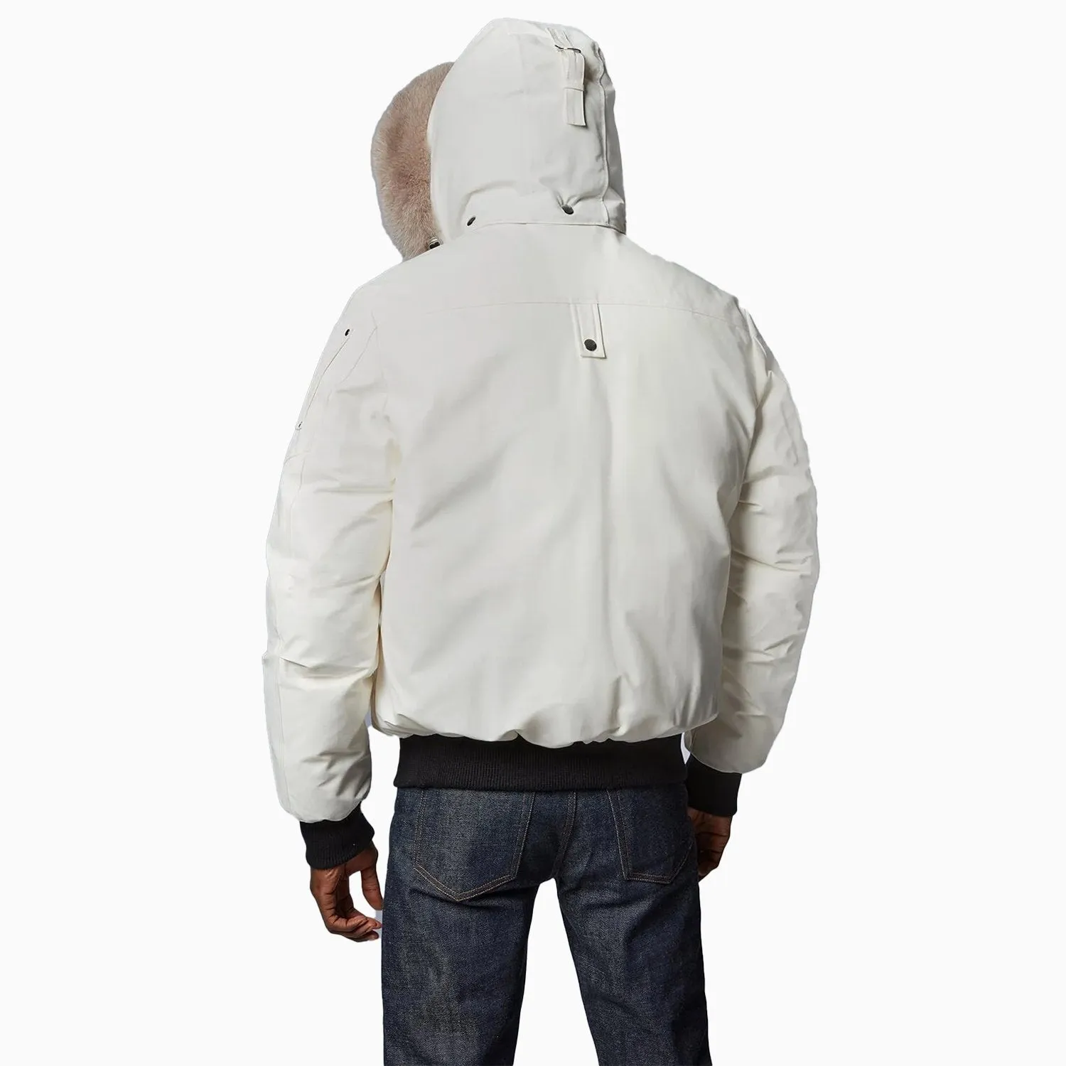 Men's Ballistic Hooded Full Zip Bomber Jacket