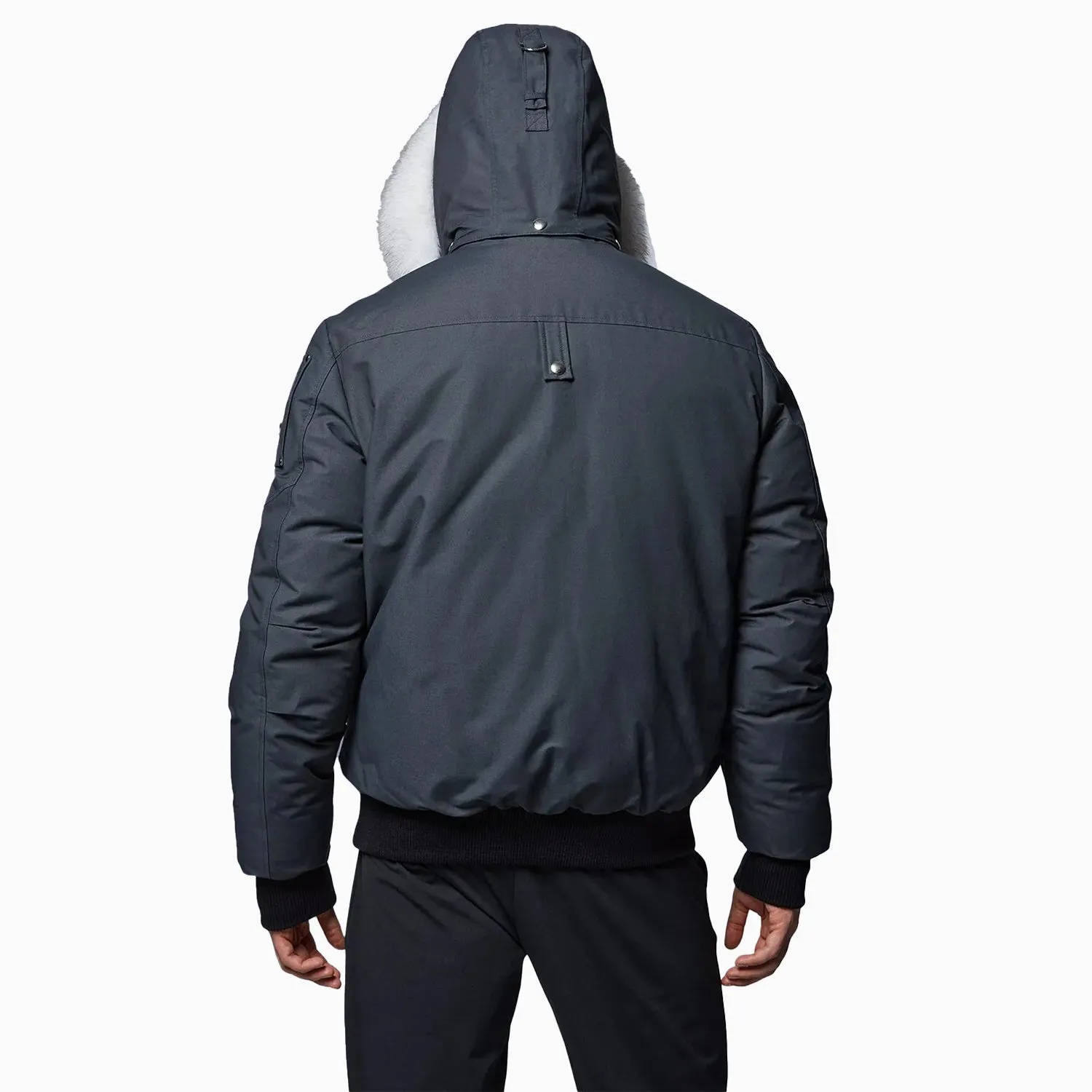 Men's Ballistic Hooded Full Zip Bomber Jacket