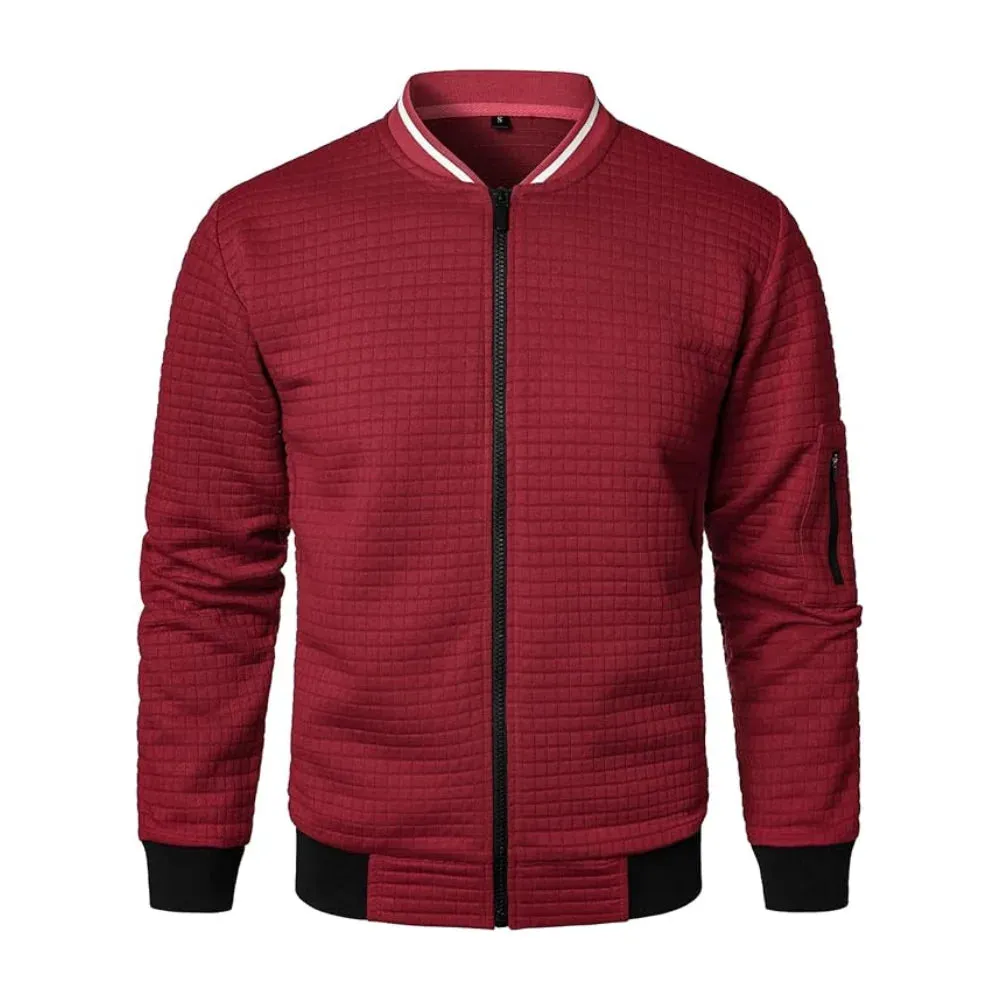 Men’s Casual Lightweight Bomber Varsity Jacket