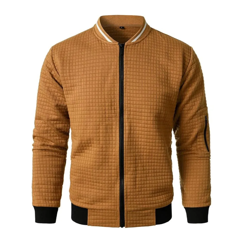 Men’s Casual Lightweight Bomber Varsity Jacket